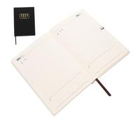 FUNNETOYU Portable Academic Planner Notebook Multi Function Writing Book with Artificial Cover Thick for Daily Planning and Creative Writing Office Accessories for Students and Professionals