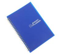 FUNNETOYU Portable Budget Planner Notebook with Sturdy Flexible Cover Practical Monthly Cash Planner and Expense Tracker for Household Financial Organization and Daily Budget Management