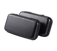 FUNNETOYU Portable EVA Hard Drive Case 2pcs Electronic Organizer Bag for Travel Accessories Waterproof Storage Pouch for Cables and Microphone Lightweight and Sturdy