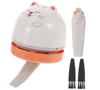 FUNNETOYU Portable Mini Desktop Vacuum Cleaner for Home and Car Lightweight Cordless Table Dust Sweeper with Brush Quiet Operation for Crumbs Lint and Ashes Compact Design for Office School