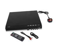 FUNNETOYU Portable Mini Dvd Player for Home Use High Resolution Vcd and CD Playback Compact Lightweight Design with Multi Format Disc Compatibility Power Support