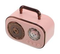 FUNNETOYU Portable Wireless Speaker Mini Stereo 360° Surround Sound with Handle, Long Battery Life 500mah, Pink Space Capsule Design for Travel, Office, Home and Outdoor Use