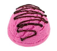 FUNNETOYU PVC Fake Ice Cream Balls Model Small Blueberry Simulation Dessert Decoration Photography Prop for Home Shop Display