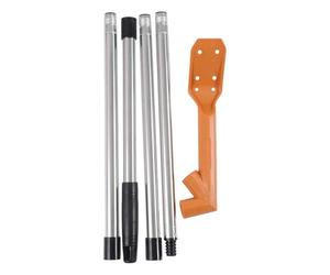 FUNNETOYU Rainwater Gutter Tool with Spoon Shape and Versatile Application, Ladder Free for Roof Gutter Debris Removal