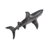 FUNNETOYU Realistic Life Shark Model for Solid Plastic Animal Figurine Educational Ocean Creature Prop for Imaginative Play and Learning About Sea Animals