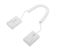 FUNNETOYU Remote Leash with Self Adhesive Hook Elastic Spring Loss Rope for Phones Tvs Devices No Drill Installation Durable Security Tether for Theft Prevention