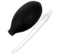 FUNNETOYU Reusable Weaning Feeder for Young Birds and Pigeon Black Silicone
