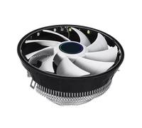 FUNNETOYU Rgb CPU Air Cooler High Fan with Silent Operation Colorful Lighting for Desktop Computers Durable Heat Sink Replacement for Cooling