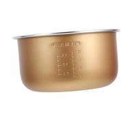 FUNNETOYU Rice Cooker Inner Pot Replacement Liner Thickened Nonstick Multi-use Cooking Pot for Soup Cake Cooking Compatible with Midea Rice Cooker