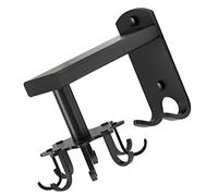 FUNNETOYU Rotatable Claw Aluminium Alloy Wall Mounted Hook Organizer Practical Sundries and Kitchen Utensil Holder with Strong Load Bearing for Bathroom Living Room Balcony Office Storage