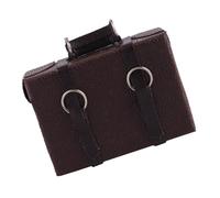 FUNNETOYU Scale Brown Mini House Accessory Smooth Surface Doll Decoration for Pretend Play