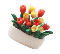 FUNNETOYU Scale Dollhouse Accessory for Mini Gardens and Tiny House Desktop Decoration for DIY Crafting and Photo Props