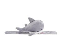 FUNNETOYU Shark Slap Bracelet for Comfortable Animal Snap Band Wrist Wrap Cute Gray Cartoon Party Favor Gift