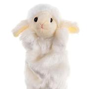 FUNNETOYU Sheep Hand Puppet Plush Stuffed Adorable Story Telling Tool for Early Learning Random Color Animal Glove Puppet for Parties and Festivals Random Color