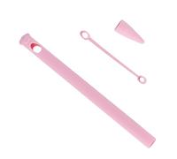 FUNNETOYU Silica Gel Protective Case for 1st-gen Digital Stylus with Pig Nose Design Pencil Sleeve Cover for Writing and Drawing Accessories Pink
