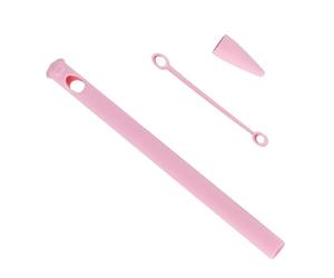 FUNNETOYU Silica Gel Protective Case for 1st-gen Digital Stylus with Pig Nose Design Pencil Sleeve Cover for Writing and Drawing Accessories Pink