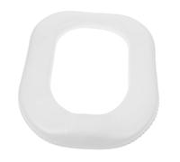 FUNNETOYU Soft PU Toilet Seat Cushion for Washable Portable Potty Pad for Travel and Reusable Toilet Seat Cover Replacement Comfortable Hygiene
