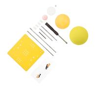 FUNNETOYU Solar System Model Sun Earth Moon Orbital Educational Kits for Science Astronomy Demonstration for Learning and Fun Random Color