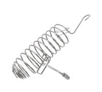 FUNNETOYU Squirrel Feeder Weather-resistant with Stable Corn Holder Stainless Steel and Spiral Perch Design Hanging Corn Holder for Backyard Feeding Station and Flowerbed Use