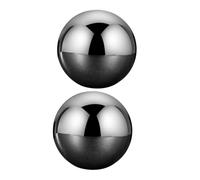 FUNNETOYU Stainless Steel Wine Ice Cubes Food Grade Reusable Cooling Stones for Whiskey and Wine Rust Resistant Round Ball Chillers Whiskey Lovers and Housewarming