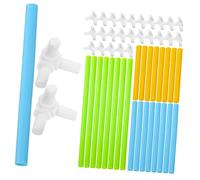 FUNNETOYU Stem Tube Building for Educational Engineering Construction Blocks DIY Assembling Creativity Enhancing Learning Kit for Preschool and School Age