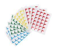FUNNETOYU Sticky Tabs for Maps and Journals Mixed Small Flags Planner Sticker Labels for Geography Education Annotation and Travel Planning Accessories