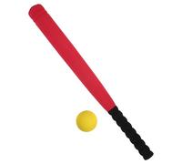 FUNNETOYU Super Safe Baseball Set with Thick Foam Bat and Ball Lightweight Red Bat for Ages Soft Grip Practice Baseball Equipment for Boys Random Color