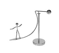 FUNNETOYU Surf Style Little Figurine Balance Toy Desktop Decorations Rotating Design for Office Home as Swing Balance Toy and Metal Art Craft
