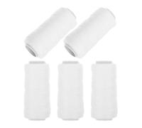 FUNNETOYU Threading Hair Removal Thread Eyebrow Thread Cotton Replacement 5 Rolls for Facial Hair Epilator Easy to Use Tool