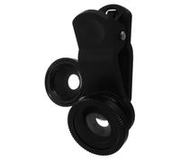 FUNNETOYU Three-in-one Phone Camera Lens Kit Fisheye Lens Plastic Clip-on Accessories for Smartphones to Enhance Photo Skills and Magnify Images