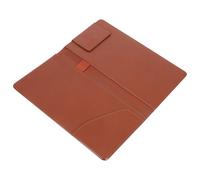 FUNNETOYU Ticket Storage Booklet Menu Folders for Restaurants Guest Check Money Holders Menu Board for Wall Restaurant Board for Kitchen Coupon Organizer Wallet Holders Pu Brown
