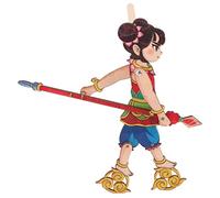 FUNNETOYU Traditional Chinese Shadow Puppetry Plaything Diy Puppet Theatre for Boys and Girls Hand Puppets for Educational for Boys and Girls