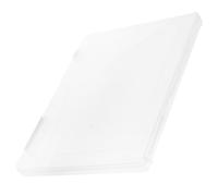 FUNNETOYU Transparent Document Storage Box Lightweight Paper Organizer for Office Home School Contract and Receipt Classification Case Practical Filing Container for Papers and Files