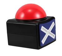 FUNNETOYU Trivia Game Buzzers with Light and Sound Interactive Quiz Answer Buttons for Classroom and Game Show Stress Relief Press Button for Fast Response and Anxiety Management