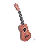 FUNNETOYU Ukulele Guitar for Beginners Walnut Wood Style Educational Musical Instrument for Encourages Music Cognition and Creativity