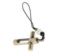 FUNNETOYU Urn with Glass and Metal Golden Pendant Cross Vintage 2pcs Hourglass for Ashes Ashes Holder Memorial Keepsake Jewelry for Human or Pet in Remembrance or Funerals