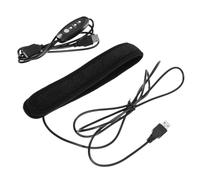 FUNNETOYU USB Camera Lens Dew Heater Strip with Temperature Settings Neoprene Warmer for DSLR Telescope Milk Bottle Portable USB Power Design for Outdoor Photography and High Humidity