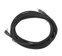 FUNNETOYU USB Type-c Elbow Charging Cable 5m/16ft Black for Vr Headset and Computer Gaming - Sturdy USB Phone Charger Data Transfer Cord Accessory