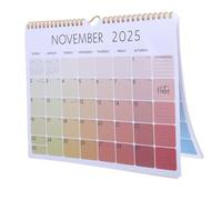 FUNNETOYU Vertical Wall Calendar with Ample Writing Space Tear-off Pages Coil Binding for Easy Flipping Decorative Hanging Calendar for Home Classroom and Office Family Planning