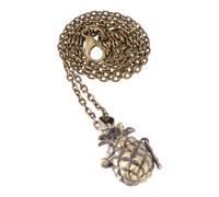 FUNNETOYU Vintage Waterdrop Shaped Pet Ashes Necklace Memorial Jewelry with Copper Material, Elegant Keepsake Urn Pendant for Display at Home in Display Dome, No Fading and