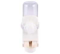 FUNNETOYU Water Feeder 350ml Hanging Gravity Waterer Pet Water Dispenser Pp for Dogs and Cats Leak Proof Design Keeps Floor Dry