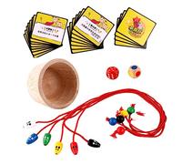 FUNNETOYU Wooden Mouse Catching Interactive Toy for Kids, Educational Desktop Game Toy to Exercise Reaction and Strategic Thinking Ability, for Playing Together Parents