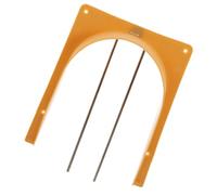 FUNNETOYU Yellow Pigeon Cage Door Elegant European Style with One Way Design and Reliable Performance, Plastic and Stainless Steel Material for Racing Pigeons and Bird Cage Entrance