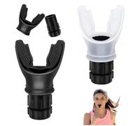 Funngy Breathing Trainer,2 PCS Adjustable Lung Trainer & Breathing Exerciser Portable Respiratory Training Device for Lung Capacity Strengthening Diaphragmatic Breathings Practice