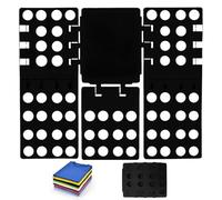 Funngy Clothes Folder,Durable Plastic Clothes Folding Board Fast Laundry Folder for T Shirts Shirts & Clothing Collapsible Storage & Drawer Organiser for Adults Easy Fold Machine Alternative