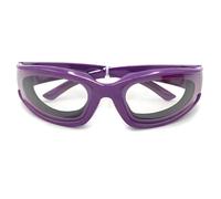Funngy Onion Goggles, No Tears Glasses Anti-Splash Eyes Protector, Anti-Scratch, Windproof, Dustproof, Violet, Fog-Free, Slightly Tinted Lenses, Ideal for Cooking, Biking, Skiing, Woodworking
