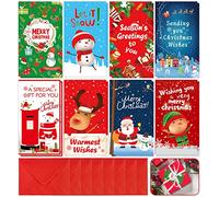 Funnlot 16pcs Christmas Money Wallets Christmas Wallets for Cash Gifts with Envelopes Christma s Money Cards Cash Wallets for Kids Family Envelopes with Stickers