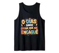 Funny 0 Days Since Bilingual Spanglish Humor Tank Top
