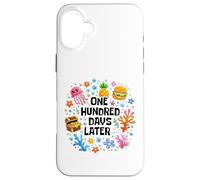 Funny 100 Days of School One Hundred Days Later Case for iPhone 16 Plus
