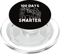 Funny 100 Days Of School Unicorn Saying 100th Smarter Saying PopSockets PopGrip for MagSafe